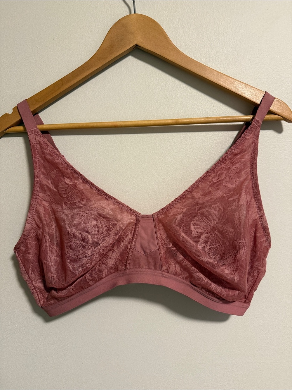 Women's Lace Understance Bra - Dusty Rose